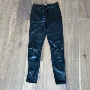 Faux leather pants from Wilfred Free